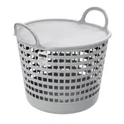 Box Sweden Flexi 26L/40x37.3cm Clothes Laundry Basket Lidded Storage Assorted