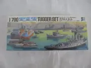Shizuoka Tamiya 1/700 Scale Water Line Series Japanese Tugger Set NOS