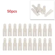 For Spot Welding Nickel Sheet - 50pcs Y Shaped Steel Strips for Batteries