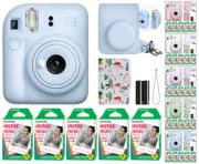 Fujifilm Instax Mini 12 Instant Camera + 50 Film Sheets Classy Kit All Colors