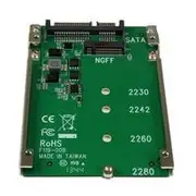 StarTech M.2 NGFF SSD to 2.5in SATA Adapter Converter - SAT32M225