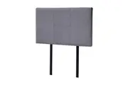 Linen Fabric Single Bed Headboard Bedhead - Grey