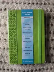 WEYEAH A5 Hardcover Notebook Journal with Pen Green