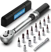 Precision 1/4" Drive Torque Wrench (1.5-17.7 ft-lbs / 2-24 N.m) - for Bicycles