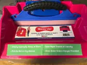 Mess Up Cleaning Squeegee & Dustpan , Hanger For Messes And Spills 1334 (3 Pc)