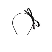 [VALENTINO] Bow headband Black