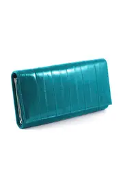 Eel Skin Tri Fold Wallet--3032P