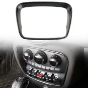 ABS Carbon Air Conditioner Switch Panel Cover For BMW MINI CLUBMAN F54 15-23 (for: Mini)