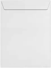 LUXPaper Open End Envelopes | Peel & Press | 8 1/2" x 10 1/2" | Bright White | 70lb. Text | 1,000 Qty