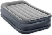 Intex 64132NZ Dura-Beam Plus Deluxe Pillow Rest Air Mattress: Fiber-Tech – Si...