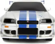 Jada Toys-Fast & Furious R34 Remote Control Car Front Window Slightly Scratched
