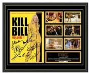 KILL BILL: VOLUME 1 UMA THURMAN SIGNED POSTER PHOTO LE FRAMED MEMORABILIA