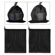 Pump Filter Mesh Bag Mesh Anti-clog Pump Barrier Bag with Drawstring GU