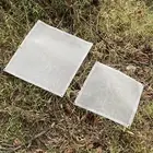 Outdoor Fire Pit Mesh Fire Mat Grill Pad Foldable for Picnic Camping