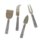 Michael Wainwright Panthera Platinum Cheese Set