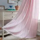 Boho Curtain for Bedroom Living Room Nursery Kitchen, Light Filtering Country...