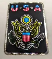 Hard To Find Selecta USA Gold Eagle USA Flag Prism Decal / Sticker MINT