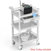 Movable Trolley Stand Cavitation IPL Beauty Machine Cart SPA Salon + Push Handle