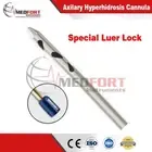 Axilary Hyperhidrosis Super / Special Luer Lock Cannula, Liposuction Cannulas,