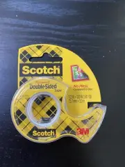 1/2in x 130in double-sided permanent tape 3m