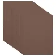 20 Pcs Coffee EVA Foam Sheets, 11.8 x 7.87 Foam Sheets for Crafts