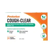 Pretorius Cough-Clear Herbal Lozenges 24 Pack
