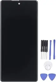 for Google 6A Screen Replacement Kit, 3D Display Touch Screen Digitizer Assembly 6.1 Inch with Fingerprint and Repair Tools Compatible with Google 6A