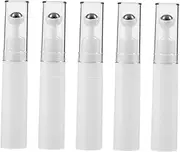 Outanaya 5Pcs Portable Eye Cream Roll Bottles with Rollerball Applicator Refillable Containers for Travel Office Home Use Versatile Eye Massage Tool for Hydration Puffiness
