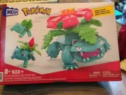 Mega Construx Pokemon Bulbasaur Evolution Set HHM17 622 PCS. - NIB