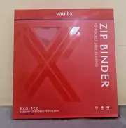 Vault X - SVP - Scarlet and Violet Promo 12 Pocket Zip Trading Card Binder
