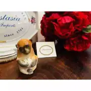 Lomonosov MONKEY with BALL Figurine Imperial Russian Porcelain Tan 3" LFZ NEW Sm