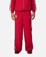 [PUMA] Puma X Scuderia Ferrari Drivers T7 Oversized Pants Cherry - Size XL XL Cherry