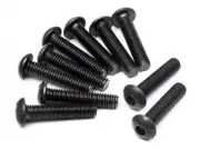 HPI Button Head Screw M3x14mm (Hex Socket/10pcs) [100559]