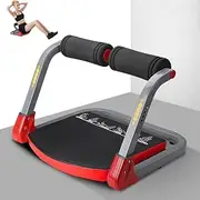 Ab Machine, Sit Up Exercise Equipment, Ab Workout Equipment with 4 Adjustable Resistance, Ab Trainer for Stomach Workout with 330 LBS Weight Capacity, Foldable Ab Crunch Machine for Home Gym