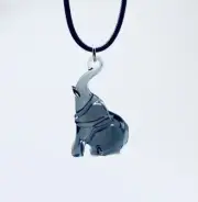 Swarovski SCS 2022 Crystal Elephant Necklace Pendant #5612629 New in Box