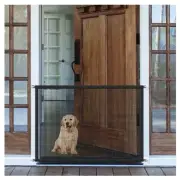 Baby Pets Dog Cat Safety Gate Mesh Fence Home Kitchen Net Portable Guard Indoor
