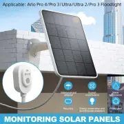 10W Solar Panel for Eufy Arlo Pro 4 / 3 Ultra Eufycam E/2C/E/2 Pro Magnetic 3M