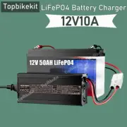 14.6V 10A Boat Smart Charger 12V 10A LiFePO4 Battery Charger+Anderson M8 Plug