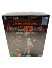 SWORD ART ONLINE FATAL BULLET COLLECTOR EDITION PS4 BRAND NEW SEALED