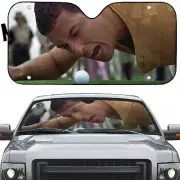 Happy Gilmore Car Sunshade Adam Sandler Car Protector Goft Lover Car Windshiel