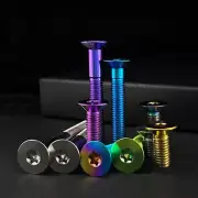 Titanium Screws Torx M8 x15 - 80mm Flat Head Countersunk Bolts Fastener GR5