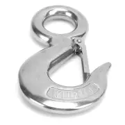 Stainless Steel Lifting Hook Grab Hook Clevis Chain Hook Rigging Accessory ZO