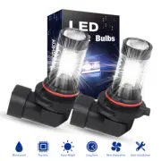 H10 9145 For Jeep Grand Cherokee Commander Liberty White LED Fog Lights Bulbs 2X (for: Jeep)
