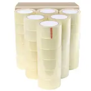 48mm x 75m Clear Packaging Tape 72 rolls/ctn