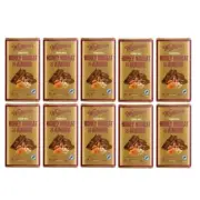 932110 10 X 250G BLOCK WHITTAKERS CREAMY MILK HONEY NOUGAT AND ALMOND CHOCOLATE