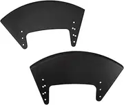 2pcs Wheelchair Mud Guards Sports Wind Guard Replacement Easy Install Side Protection for Wind Rain Mud Distinct Left Right Design for Enhanced Comfort