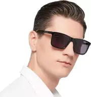 Oversized Square Reader Sunglasses Men Outdoor Sun Reading Glasses 1.0 1.25 1.5