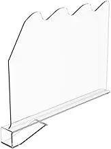 MHADBKH Clear Acrylic Shelf Dividers Shelves Organizers Convenient Separators for Clothes and Purses Closet Organization Tool