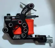 Micky Sharpz Replica Tattoo Gun, Brand New. Red coils.