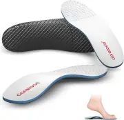 Daretodo Plantar Fasciitis Relief Insoles Arch Support Men's 8-9 Women 9-10